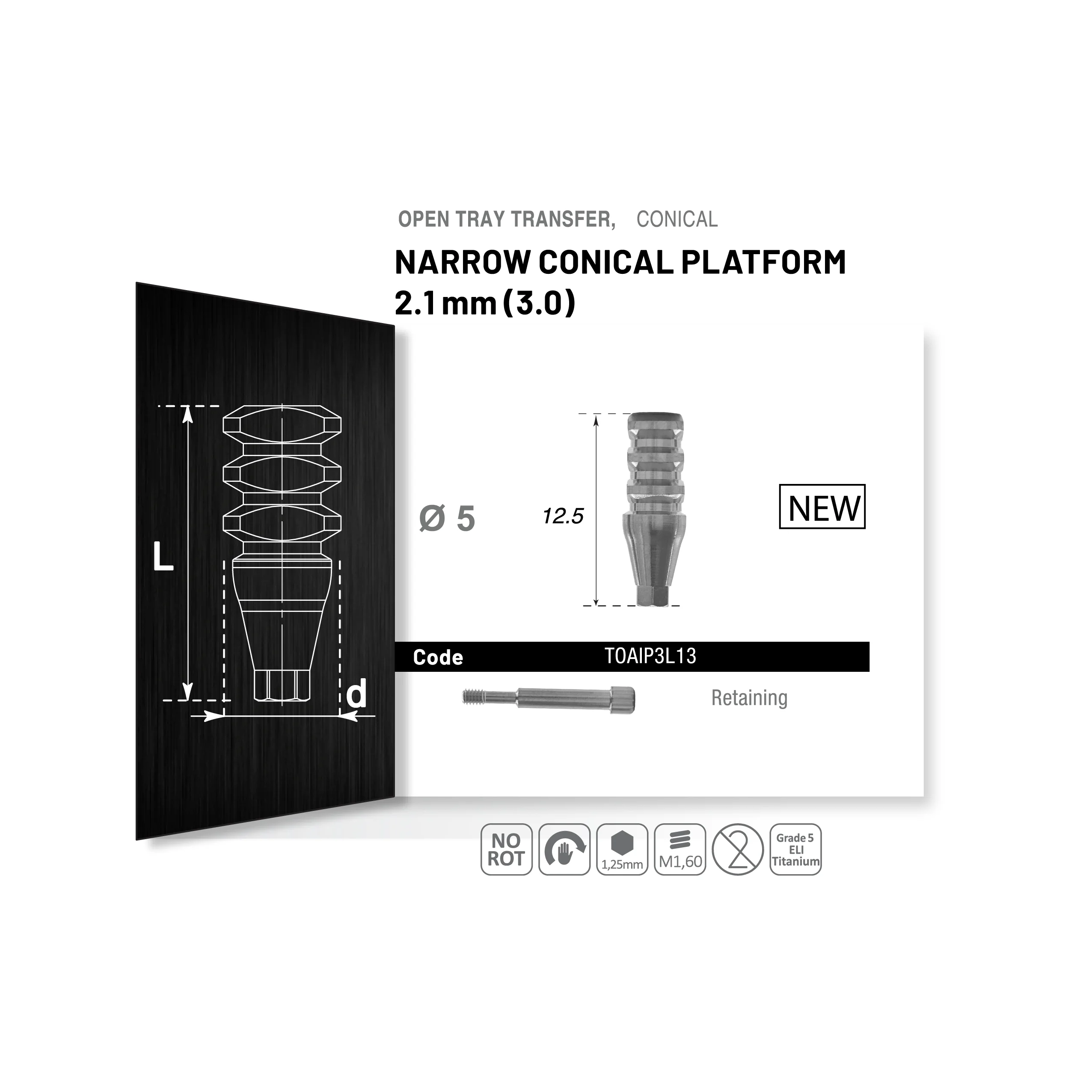 Conical DLC drill detail 4