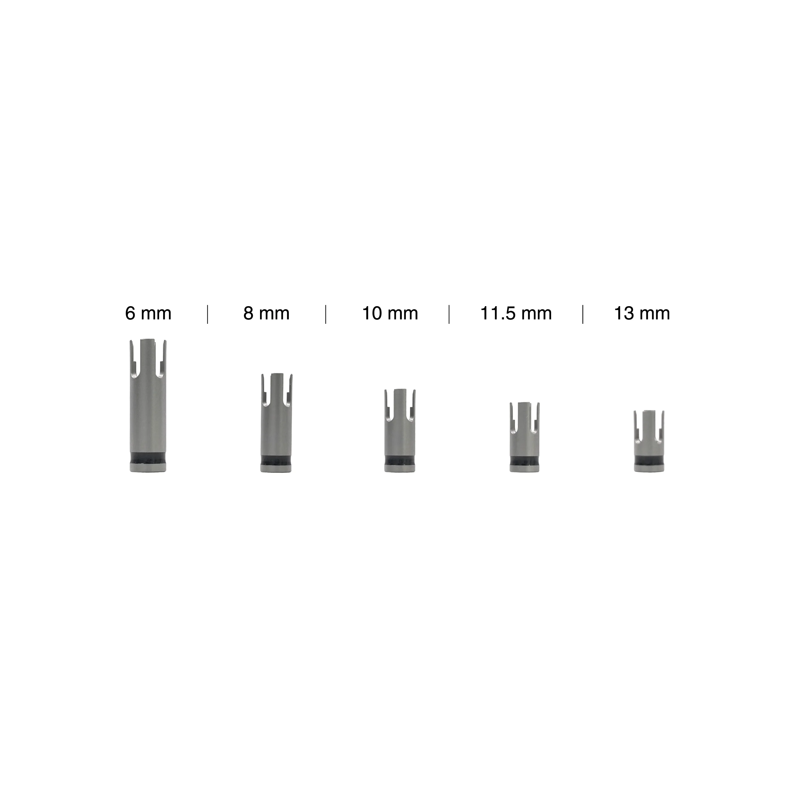 Stoppers for 2.8 drills and 2.0, 6mm to 13mm