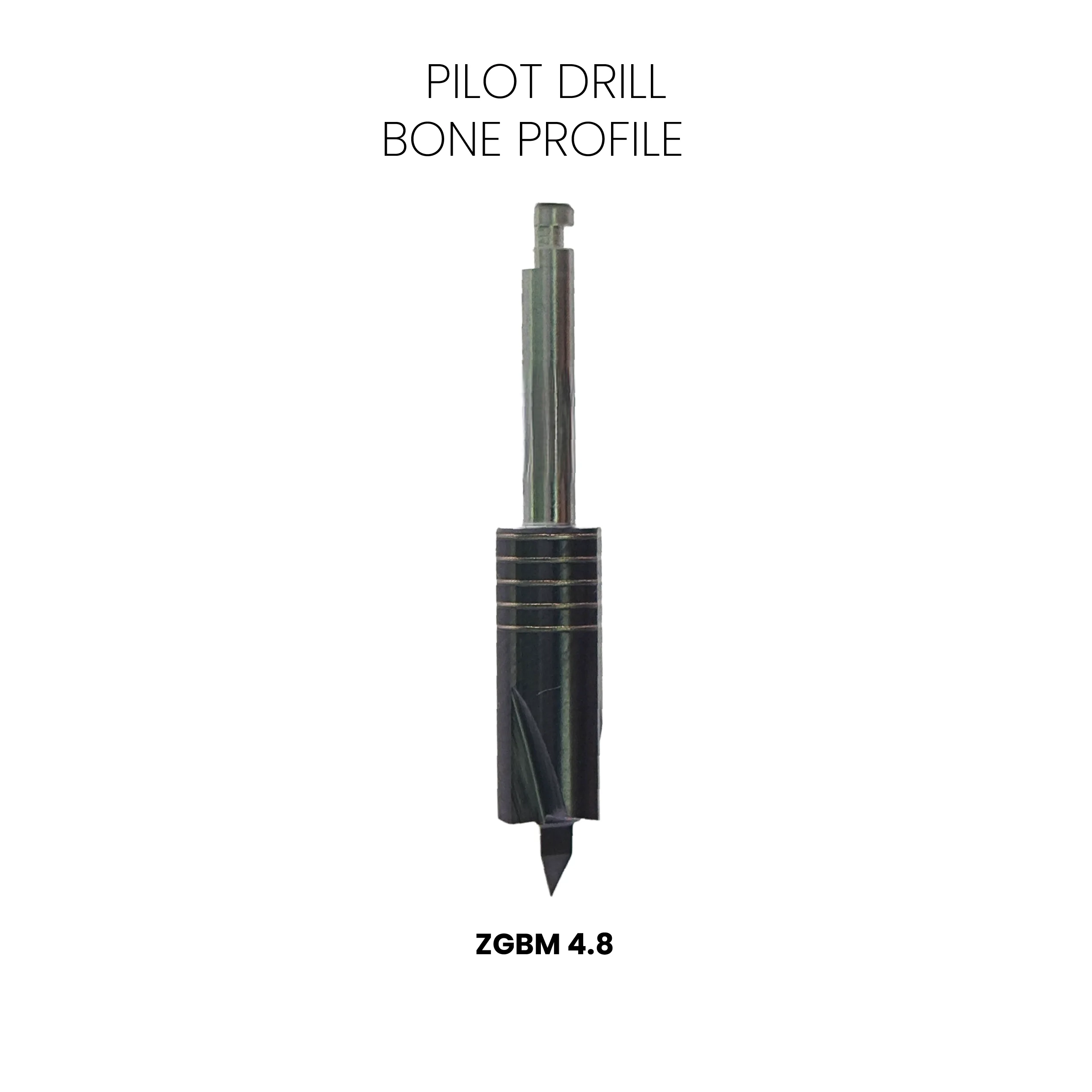 Pilot drill bone profile ZGBM 4.8