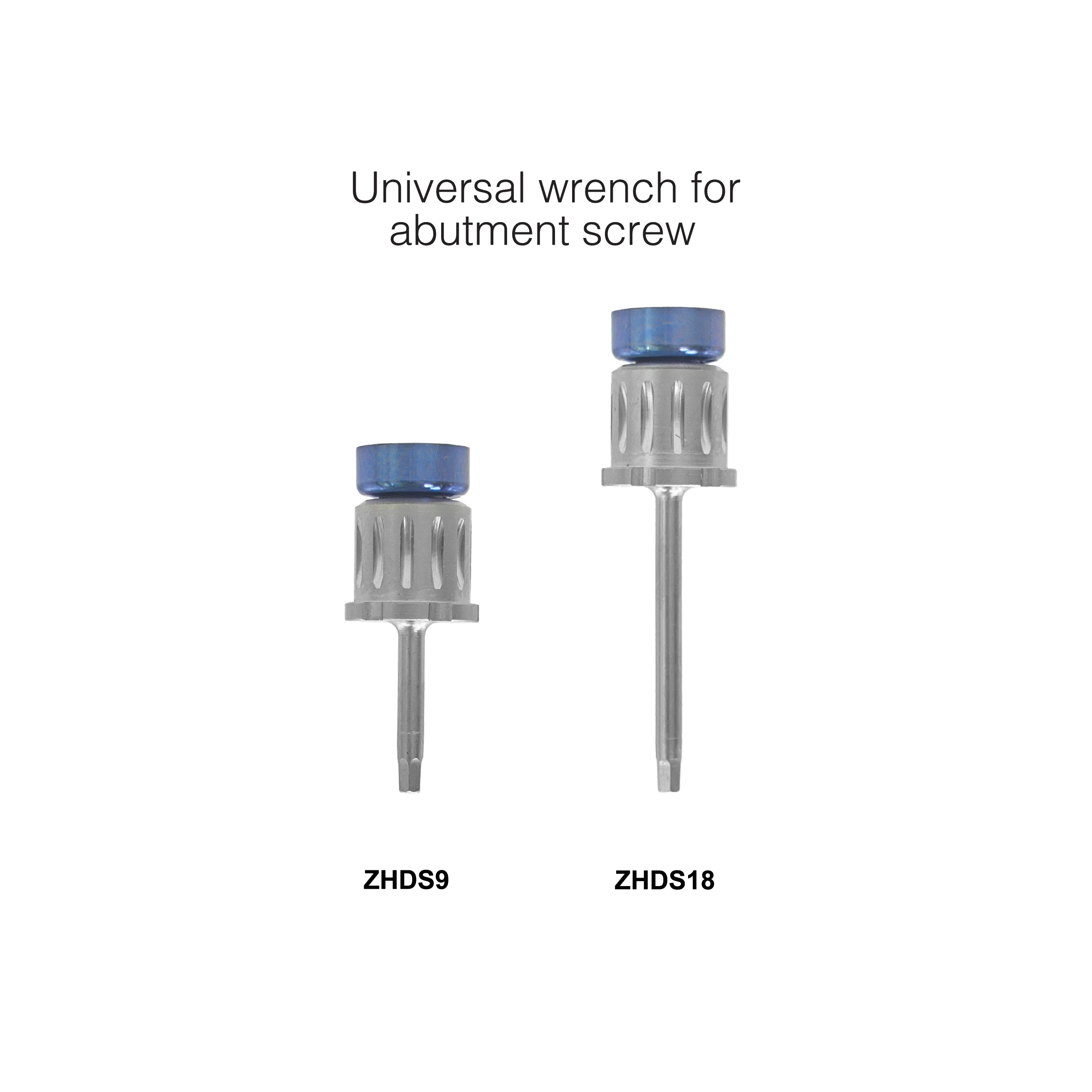 Universal wrench for abutment screw ZHDS9, ZHDS18